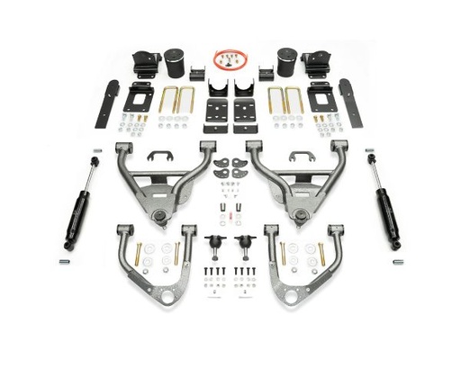 [IHC-GM1922CK-46] 2019-PRESENT GM1500 4/6 LOWERING KIT W/ HELPER BAGS (SINGLE CAB)