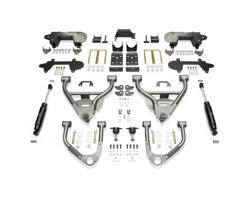 [IHC-GM1922CK-46CC] 2019-PRESENT GM1500 4/6 LOWERING KIT W/ BOLT ON C-NOTCH (ALL CABS)
