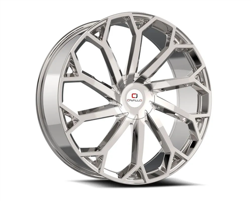 [CLV-518805120+35NC] CAVALLO CLV-51 NANO CHROME 18X8 5X120 +35 74.1 *NC*