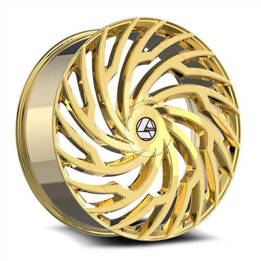 [AZA-53622853638NG] AZARA AZA-536 GOLD 22X8.50 5X112/5X114.3 +38 +74.10 *NC*