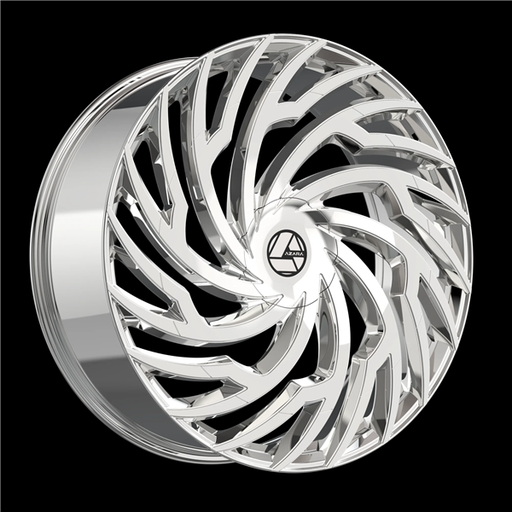 [AZA-53626955722NC] AZARA AZA-536 NANO CHROME 26X9.5 6X135/6X5.5 +22 +87.1 *NC*