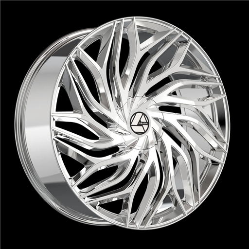 [AZA-5372295BL15NC] AZARA AZA-537 NANO CHROME 22X9.5 BLANK 5X/6X +15 +78.1 *NC*