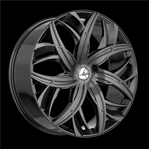 [AZA-54120853235GB] AZARA AZA-541 GLOSS BLACK 20X8.5 5X4.25/5X4.5 +35 +74.1 *NC*