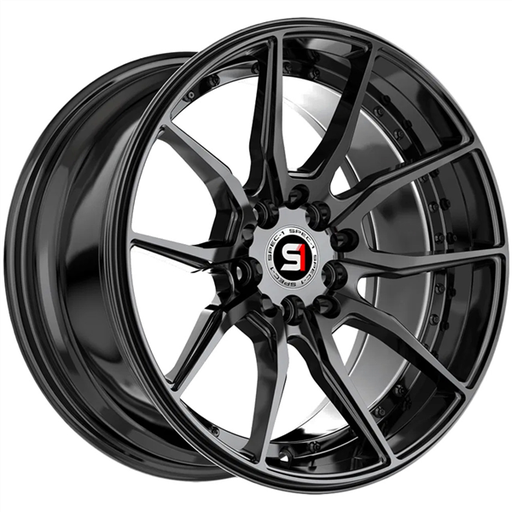 [SP-771682320GB] SPEC-1 SP-77 GLOSS BLACK 16X8.0 5X100/5X4.5 +20 +73.1 *NC*