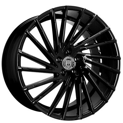 [663-2290-45-32FB] LEXANI WRAITH 22X9 5X112 +32 C.B 74.1 FULL GLOSS BLACK