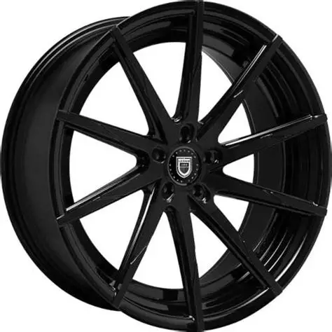 [712-2205-45-38FB] LEXANI HYPER 22X10 5X112 +27 C.B 74.1 GLOSS BLACK