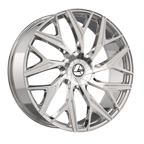 [AZA-5271883835NC] AZARA AZA-527 NANO CHROME 18X8.0 5X120/5X114.3 +35 +74.1 *NC*