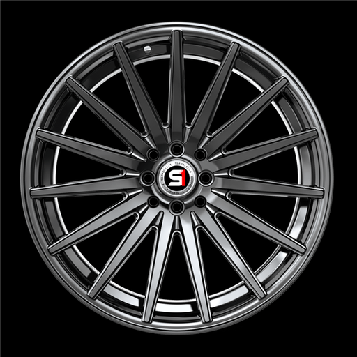 [SP-6919853838GB] SPEC-1 RACING SP-69 GLOSS BLACK 19X8.5 5X4.5/5X4.75 +38 +73.1*NC*