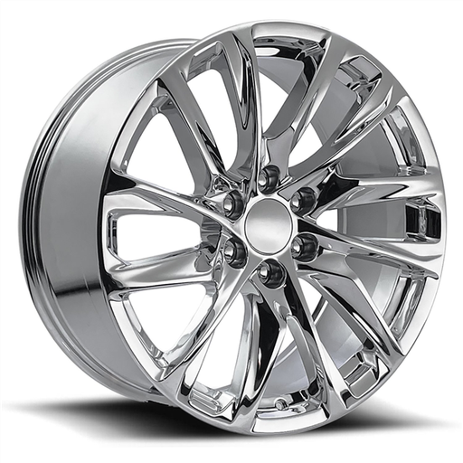 [2103241047+31C] 2103 CHVY, GM, CADILAC REPLICA 24X10+31 6X139.7 C.B 78.10 CHROME