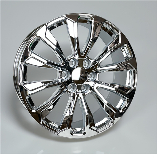 [2119241047+31C] 2119  CHEVY, GMC, CADILLAC REPLICA 24X10+31 6X139.7 C.B 78.10 CHROME