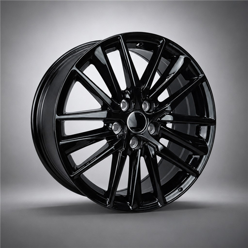 [AO09887177006+45AGB] AO09887 TOYOTA REPLICA 17X7+45 5X114.3 C.B 60.10 ALL GLOSS BLACK