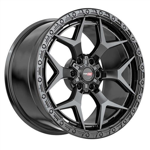[60318958-12SB] VORTEK VRT-603 SATIN BLACK 18X9.0 8X6.5 -12 +125.1 *NC*