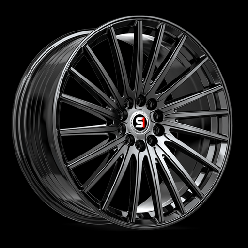 [SP-6817753842GB] SPEC-1 SP-68 GLOSS BLACK 17X7.5 5X4.5/5X4.75 +42 +73.1 *NC*