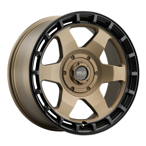 [W15009098500] 20x9 Ridge 6x135 6x139.7 ET00 BS 5.00 Satin Bronze / Satin Black 106.1