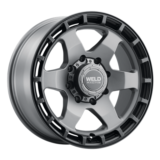 [W15109082500] 20x9 Ridge 8x165.1  ET00 BS 5.00 Satin Gunmetal / Satin Black 125.1