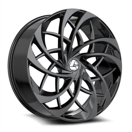 [AZA-5401882335GB] AZARA AZA-540 GLOSS BLACK 18X8.0 5X100/5X114.3 +35 +74.10 *NC*