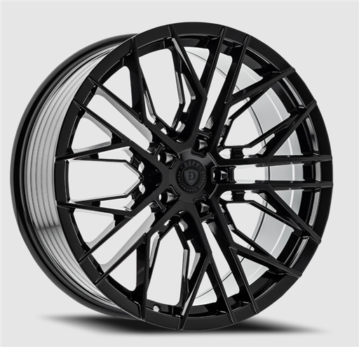 [D05285545+38GB] DEFY-WHEELS D05 GLOSS BLACK 20X8.5 5X4.5 +38 +73.1