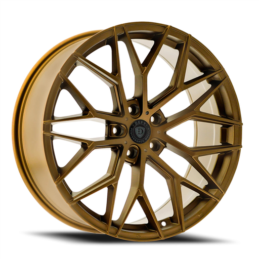 [D07285545+38BR] DEFY-WHEELS D07 SATIN BRONZE 20X8.5 5X114.3 +35 +73.1