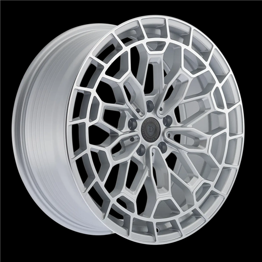 [D13285547+32SM] DEFY-WHEELS D13 SILVER MACHINE 20X8.5 5X120 +32 +72.6