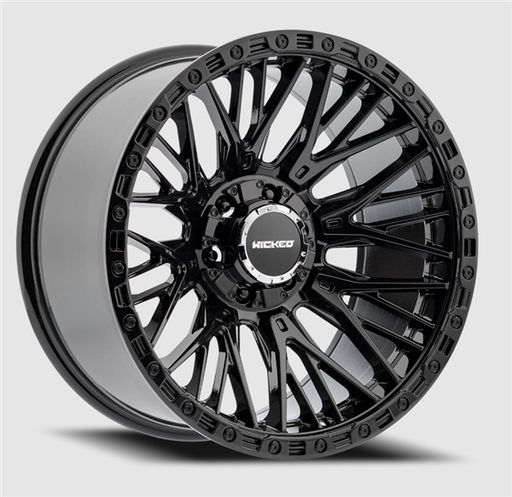 [W827200267-18AG] WICKED OFFROAD W827 FULL GLOSS BLACK 20X10 6X135/6X139.7 -18MM 106.1