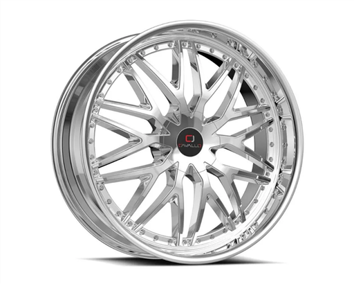 [CLV-46229561351397+25NC] CAVALLO CLV-46 NANO CHROME 22X9.5 6X135/6X139.7 +25 +108 *NC*