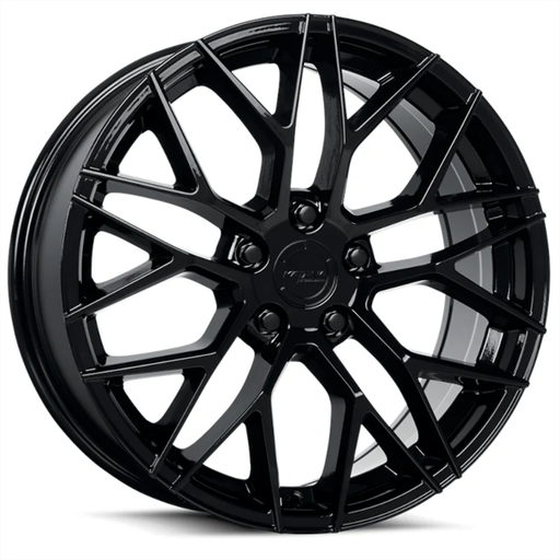 [KR12-177550GB] KATANA RACING KR12 17X7.5 5X100 +40 C.B 73.1 GLOSS BLACK