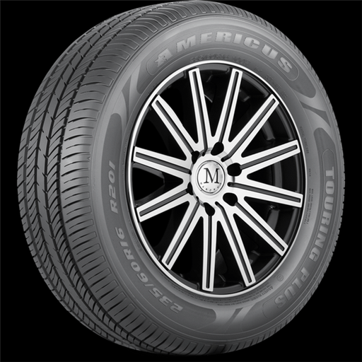 [AMD0022] 185/70R14 AMERICUS TOURING PLUS 88H BSW M+S 500AA**60K**+ROAD HAZARD