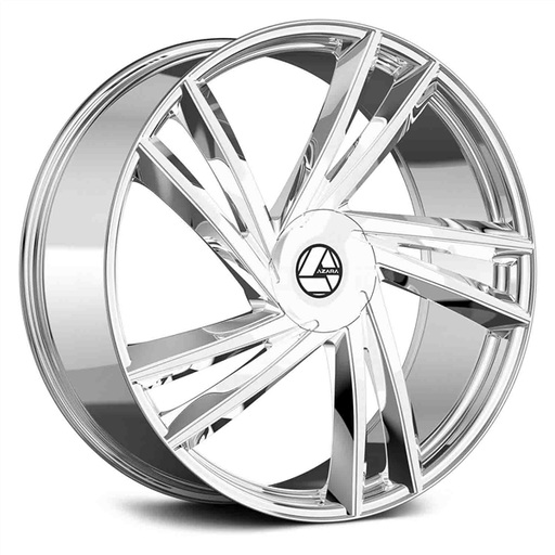 [AZA-52922853838NC] AZARA AZA-529 NANO CHROME 22X8.5 5X1120/5X114.3 +38 +74.1 *NC*