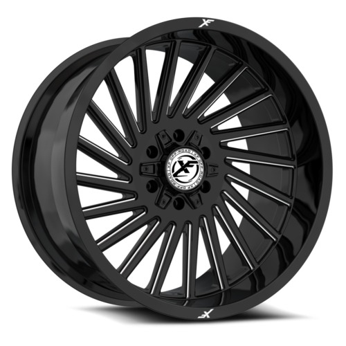 [XF-239209061351397+0GBM] XF OFF-ROAD XF-239 GLOSS BLACK & MILLED 20X9 6X135/6X5.5 0 +106.4 *NC*