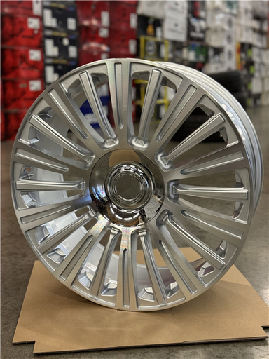 [CAD35-2295031SM] O.E. REVOLUTION CAD-35 SILVER & MACHINED 22X9.0 6X5.5 +31 +78.1 *NC*