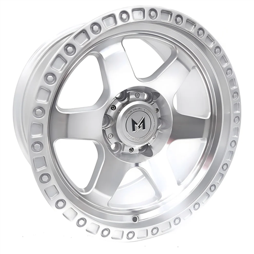 [MF031790613970MS] MFLOW OFFROAD MF03 MACHINED SILVER 17X9.0 6X139.7 +0 +106.1