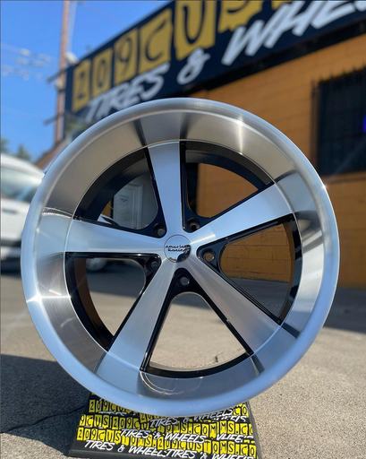 4 22" AMERICAN RACING VN701 NOVA 5X127 22X9 + 22X11 IMPALA C-10 OBS WITH TIRES 265-30-22 FRONT 285-30-22 REAR