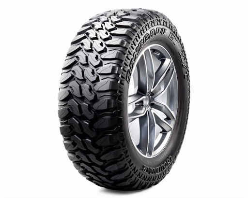 [RZD0011] LT33X12.50R18 RADAR RENEGADE R7 M/T 10PLY 118Q M+S OWL