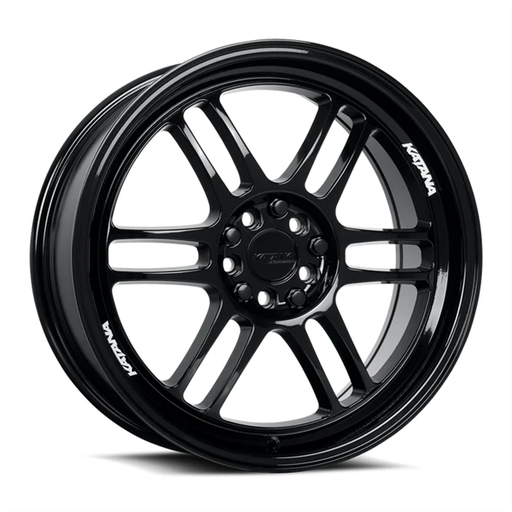 [KR02-177505MB] KATANA RACING KR02 17X7.5 5X100 5X114.3 +40 C.B 73.1 MATTE BLACK