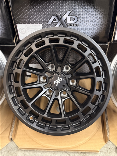 [AS8790655+00SB] AXD-OFFROAD AS8 SATIN BLACK 17X9.0 6X139.7/6X5.5 +00 +106.1