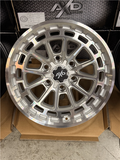 [AS8790655+00SM] AXD-OFFROAD AS8 SILVER MACHINED 17X9.0 6X139.7/6X5.5 +00 +106.1