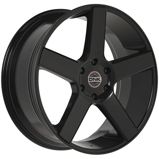 [708GB-229560+25] DNK STREET 708 22X9.5 6X139.7 +25 CB 87.1 GLOSS BLACK