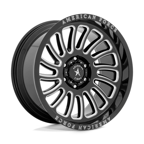 [AC004BB22106318NR] AC004 VULCAN 22X10 6X135 GBLK MILL -18 R