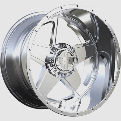 [XM315201234-44C] XTREME MUDDER XM-315 A0099 5361 20X12-44 6X135+6X139.7 C.B 106 CHROME
