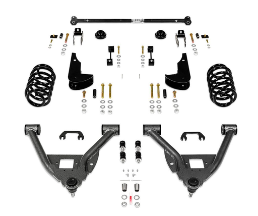 [IHC-SUV1418CK-35] 2014-2018 GM 1500 SUV 3/5 LOWERING KIT WITH TRACK BAR (ALUMINUM/STAMPED STEEL)