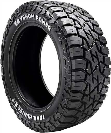 [CVPTHRT01R] LT33X12.50R20 VENOM TRAIL HUNTER R/T 10PLY 114Q RWL M+S***50K****WHITE LETTER