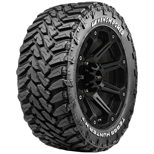 [TVPMT20LR] LT35X12.50R22 VENOM TERRAIN HUNTER M/T 10PLY 117Q RWL M+S***50K***WHITE LETTER