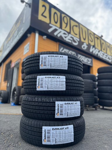 [810171880307] 205/65R16 BARKLEY EVERLAST A/S 95H 600A-A 60K + ROAD HAZARD