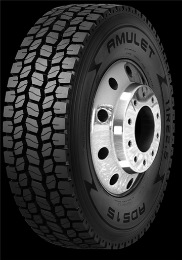[3302001243] 11R24.5 AMULET 16 PLY OPEN SHOULDER DRIVE AD515