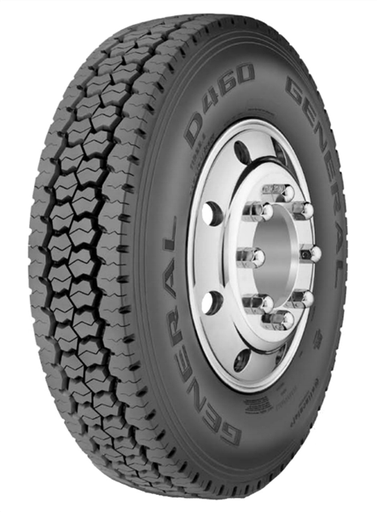 [0521136] 11R22.5 AMERI STEEL D460 16PLY 146/143L DRIVE TIRE (MADE BY GENERAL)