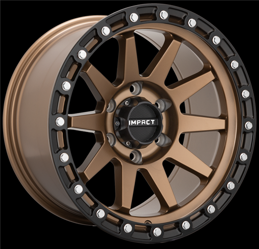 [882BRZ-79050-12] 17X9 IMPACT OFFROAD 882 5X127 -12MM (78.1MM) BRONZE BLACK BEED