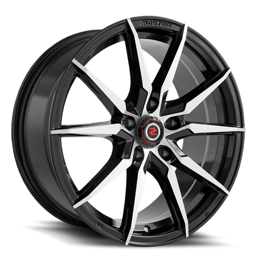 [DC30185545-35GBM] 18X8 DC-R30 5X114.3 35MM CB 73.1 GLOSS BLACK MACHINE