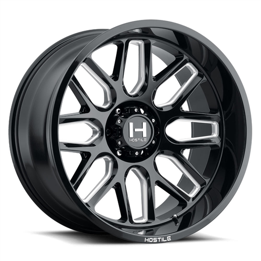 [H120-2010816547B] 20X10 HOSTILE 120 8X165 -19MM C.B 125.1MM (BLADE CUT)