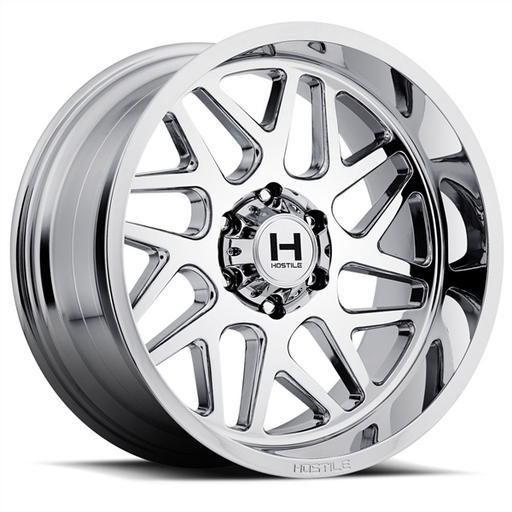 [H108-2012655047C] 20X12 HOSTILE H108 6X139 -44MM ARMOUR PLATED ( CHROME )