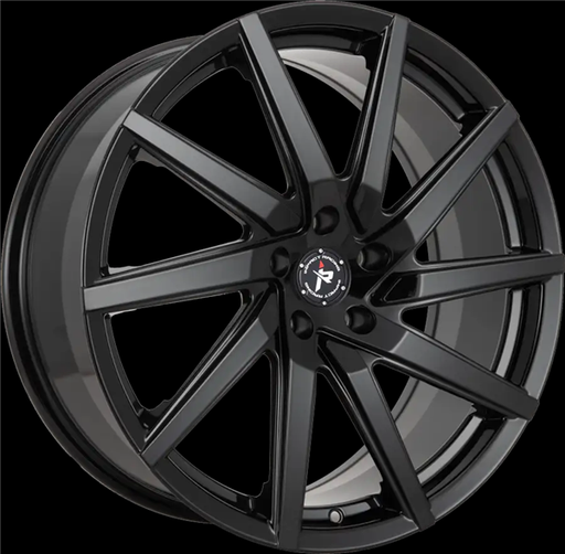 [601GB-28512+35] 20X8.5 IMPACT RACING 601 5X114.3 35MM (73.1MM) GLOSS BLACK